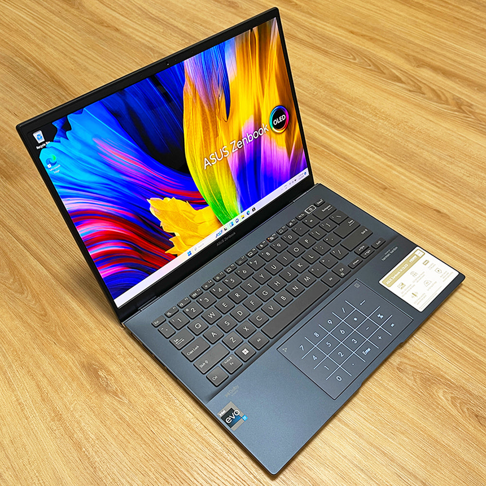 ASUS ZenBook 14 OLED Laptop - Intel Core i7-1260P, 16GB RAM, 512GB SSD, 14