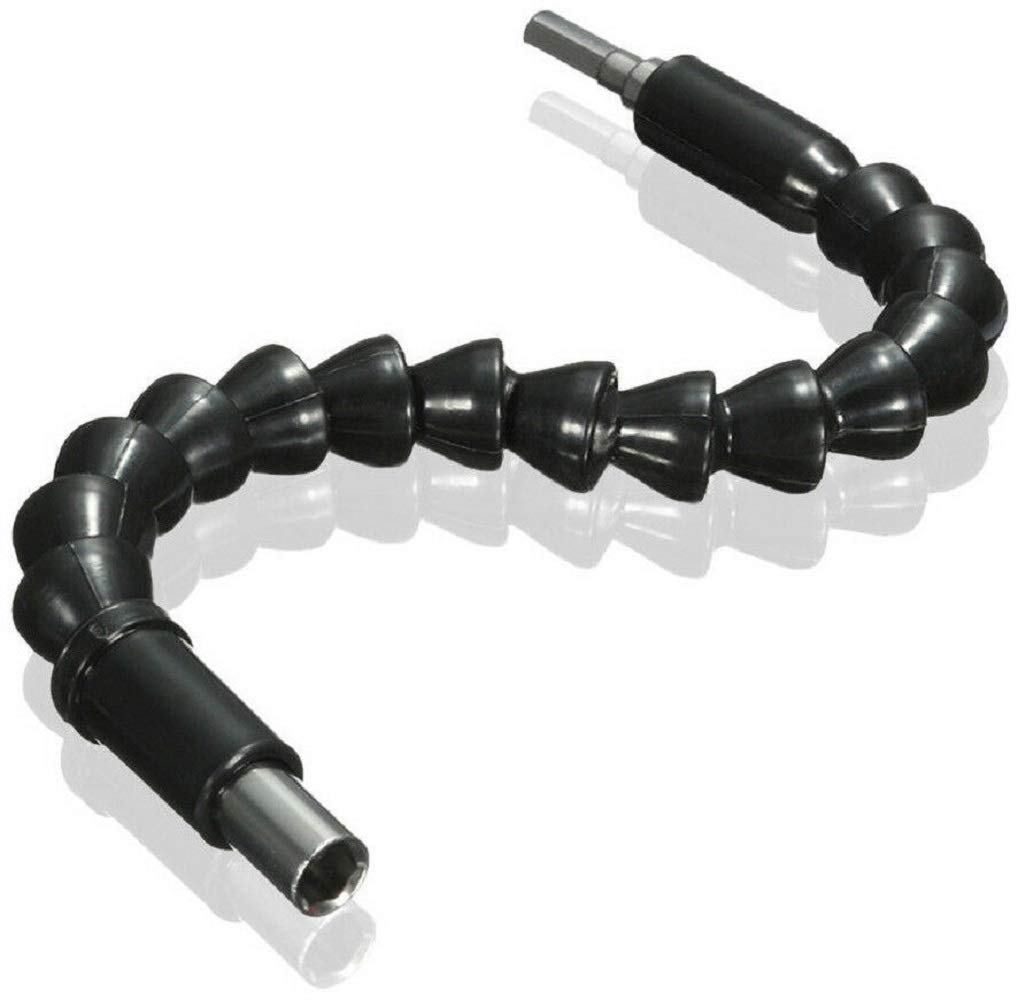 Flexible Shaft Bit Extension Screwdriver Drill Bit Holder Connecting Link - Universal Tool Adapter for Power Drills & Screwdrivers - Perfect for Tight Spaces, DIY Projects & Professional Use