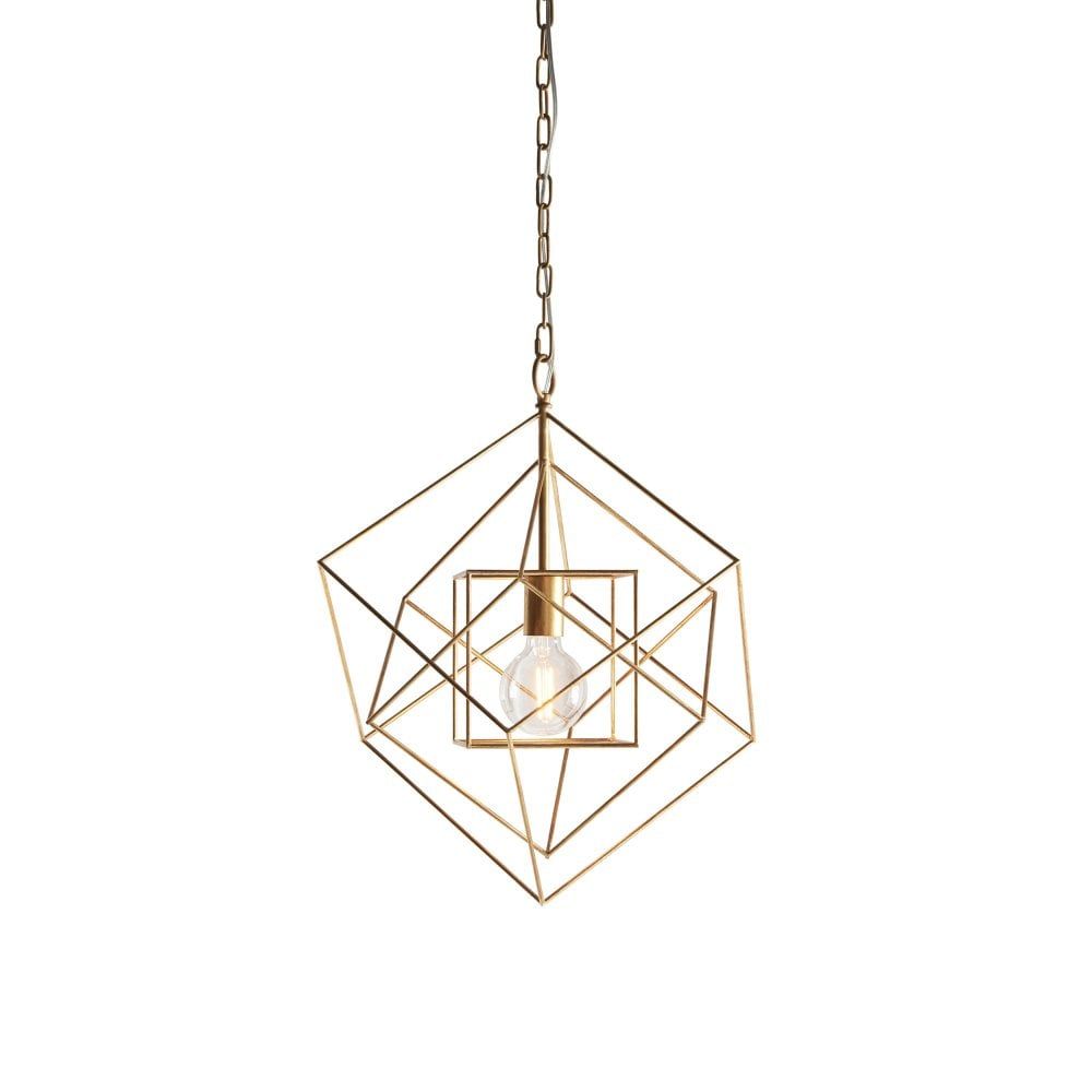Antique Gold Pendant Necklace - 1Lt Large/Medium Size - Perfect for Weddings, Parties & Special Occasions