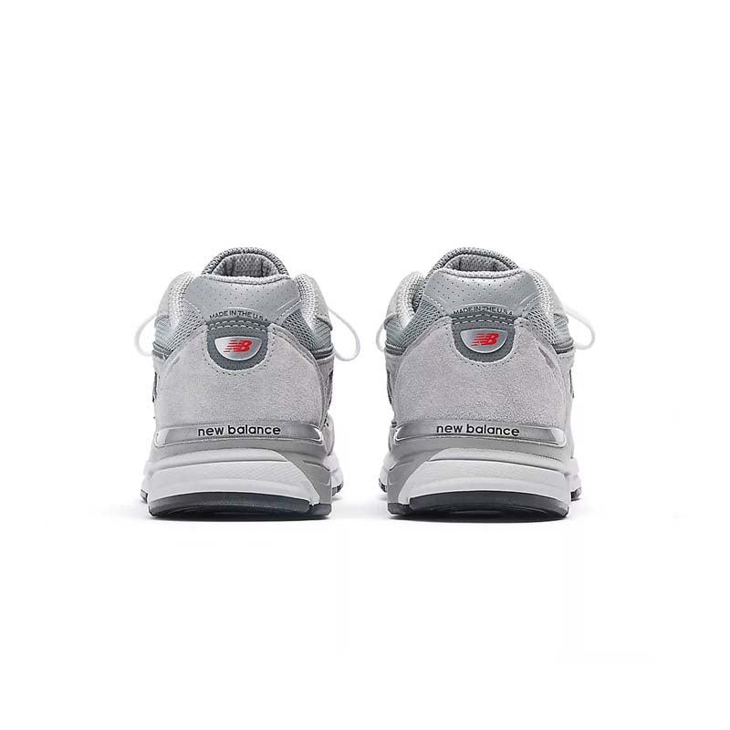 New Balance 990v4 Running Shoes for Men & Women - Grey Silver - Comfortable & Durable Sneakers for Walking, Jogging, and Everyday Wear in USA