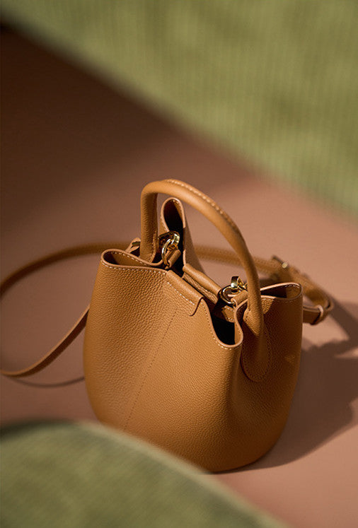 Stylish Convertible Bucket Bag for Women - Fashionable Crossbody & Shoulder Tote Handbag - Perfect for Work, Travel & Everyday Use