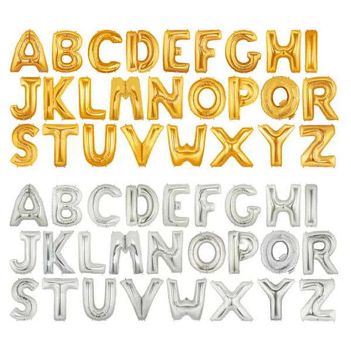 Silver Jumbo Letter Foils - 12 Pack Large Metallic Alphabet Foil Sheets for Scrapbooking, DIY Crafts, Card Making & Gift Wrapping - Perfect for Wedding Invitations, Party Decorations & School Projects