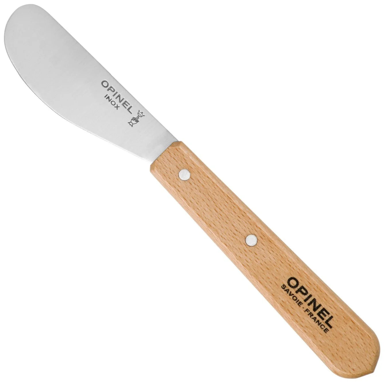 Opinel Essential Spreading Knife - High-Quality Stainless Steel Blade for Butter, Cheese & Jam - Perfect for Picnics, Camping & Outdoor Dining