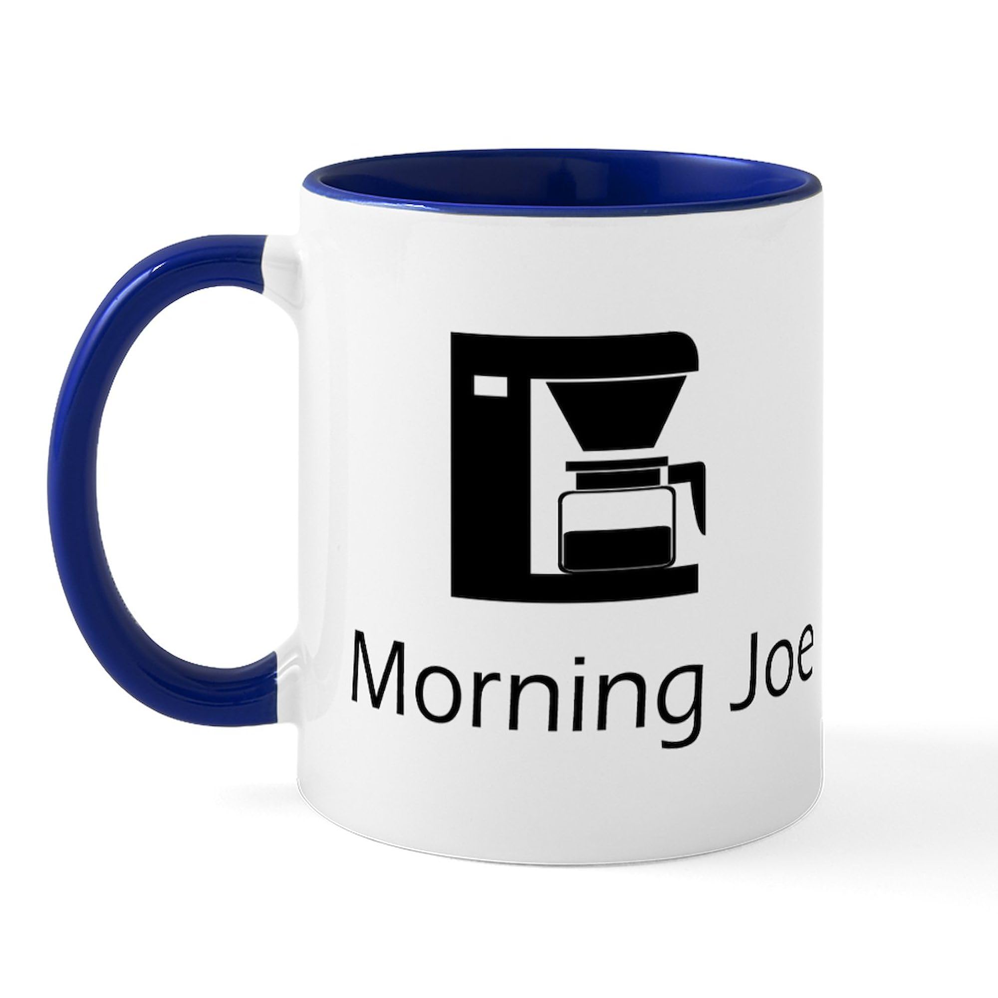 Morning Joe Mug 11 oz (325 ml) Ceramic Coffee Cup - Insulated Coffee Mug for Hot & Cold Drinks - Perfect for Home, Office, or Gift