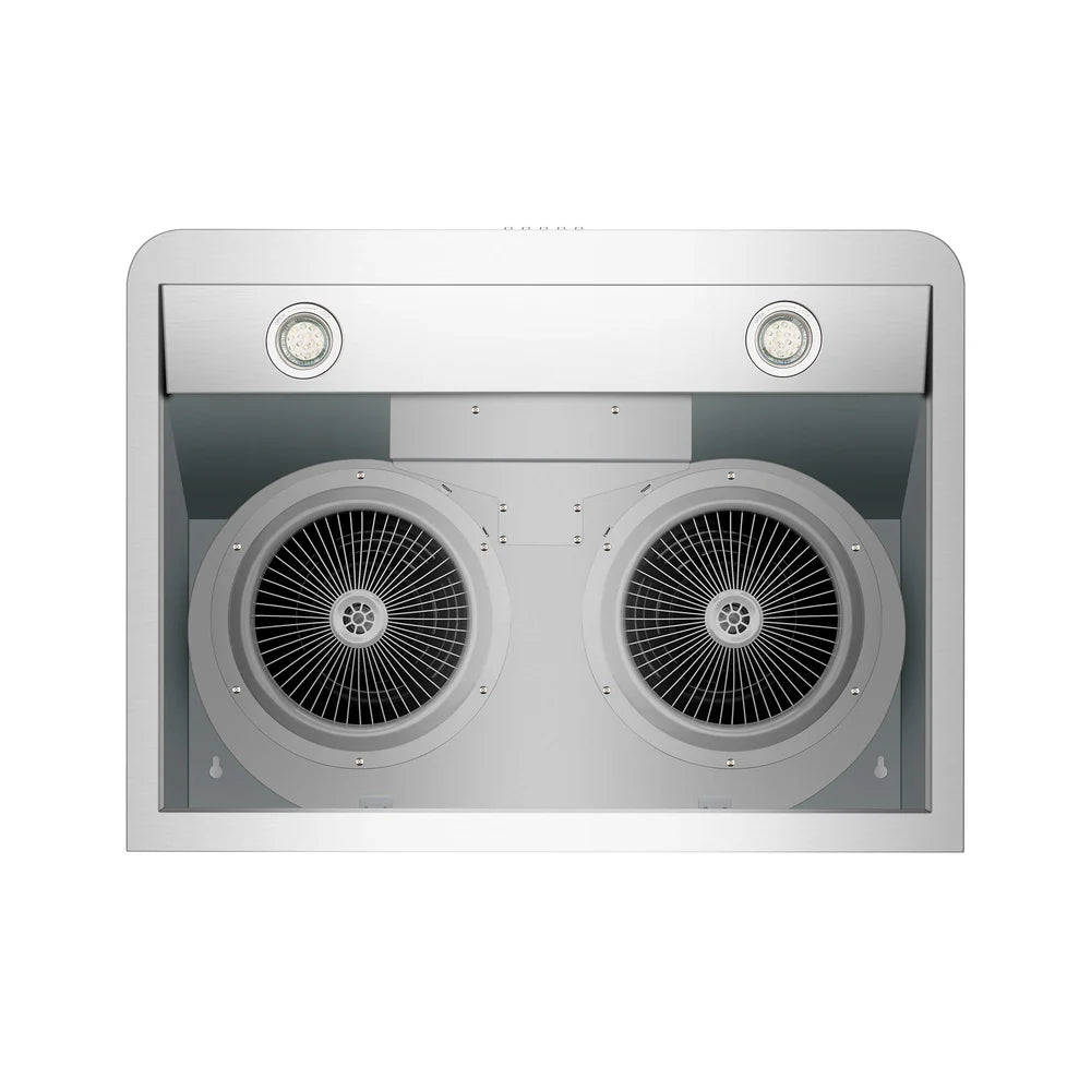 Empava 30-Inch Under Cabinet Range Hood 500 CFM Ducted Stainless Steel Kitchen Vent Hood with Filters - Perfect for Modern Home Cooking & Smoke Removal