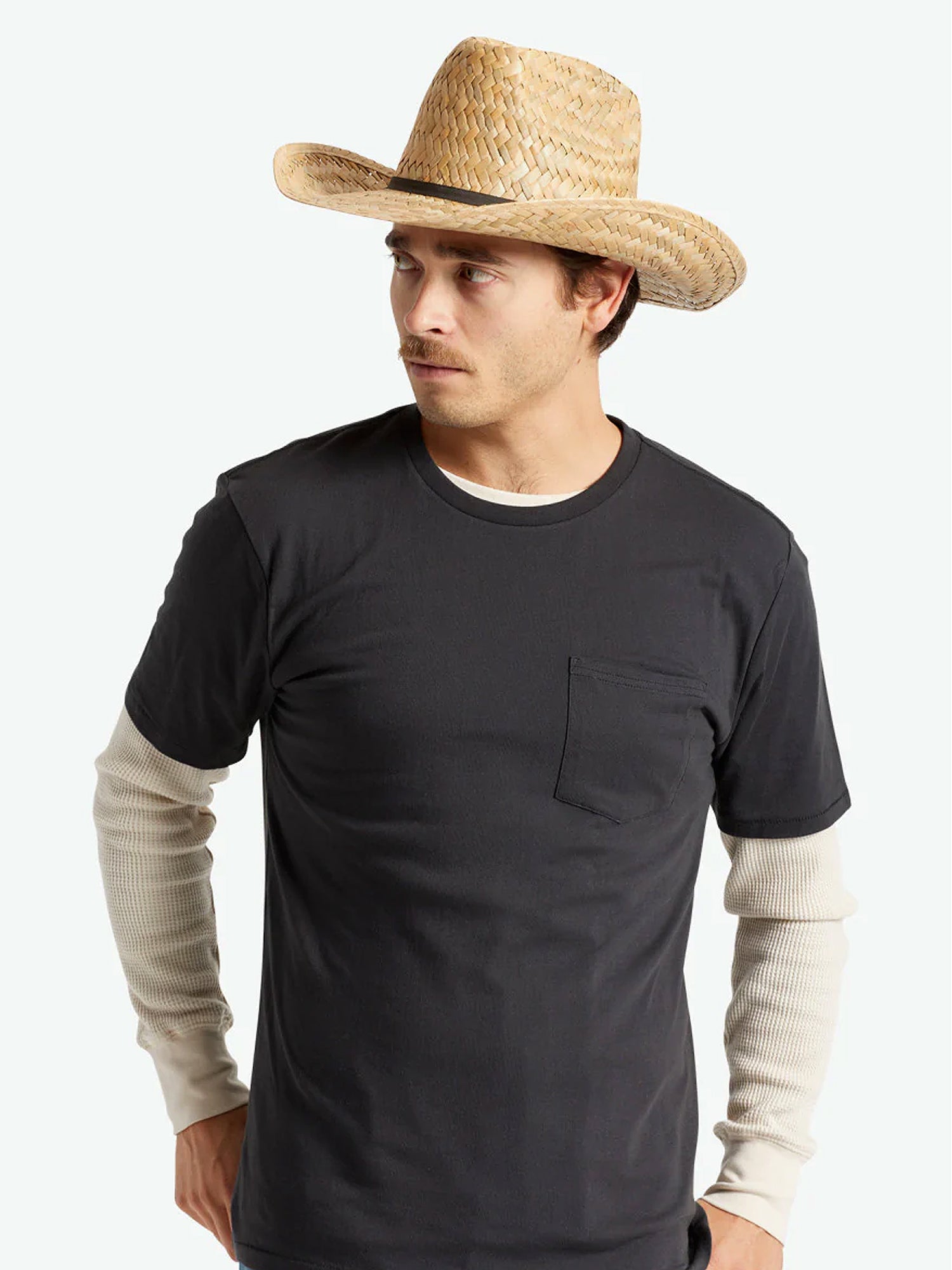 Brixton Houston Cowboy Hat for Men & Women - Western Style Rancher Hat for Outdoor, Rodeo, and Country Fashion