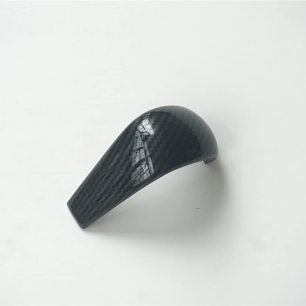 Carbon Fiber Gear Shift Knob & Steering Wheel Trim for Mazda 3 CX-30 CX-50 2020-2023 Models - Sporty Interior Upgrade for Enhanced Driving Experience