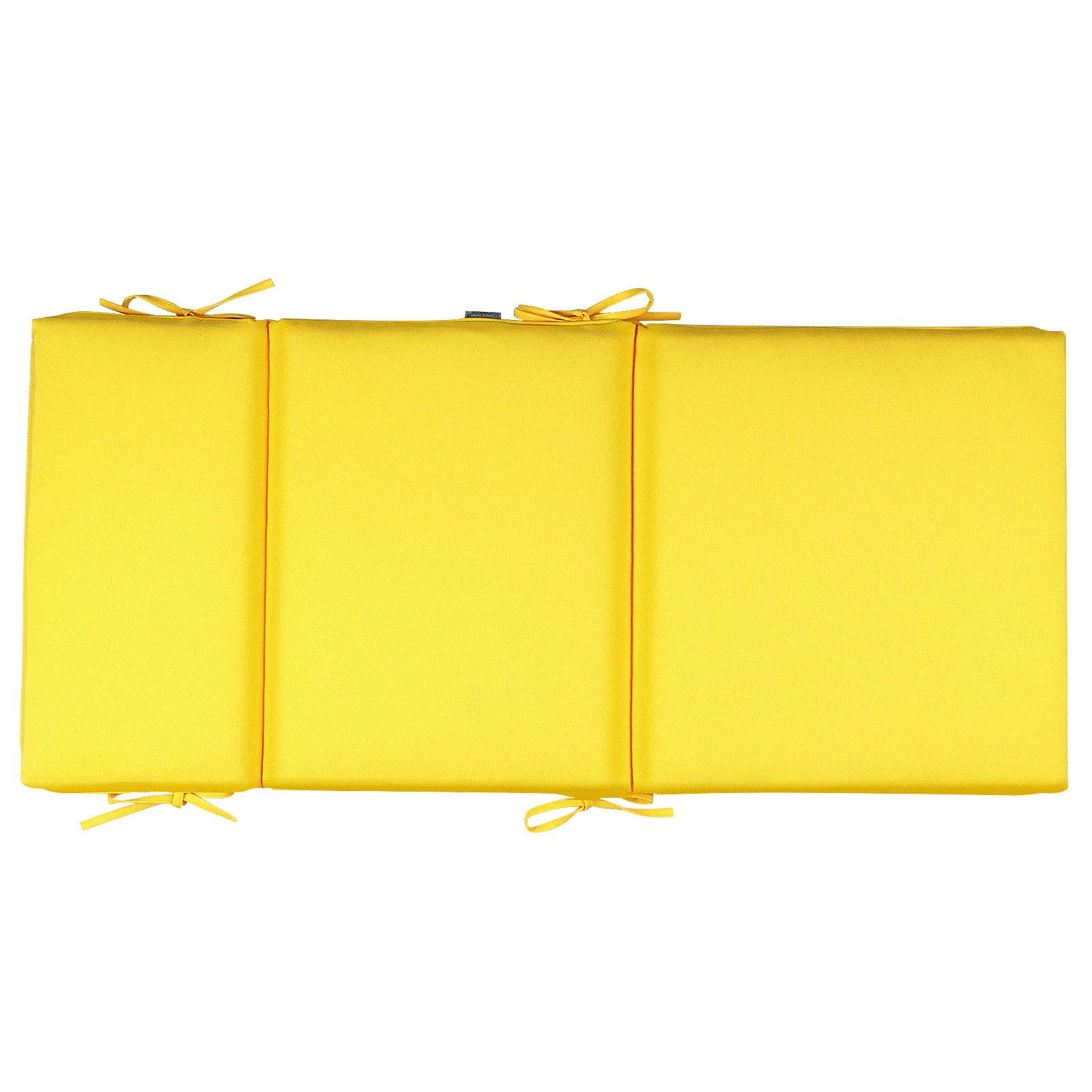 Premium Outdoor/Indoor Adirondack Chair Cushions - High Back Patio Furniture Replacement Cushion Set of 2 (Sunny Yellow) - Waterproof & UV Resistant for Deck, Garden, Poolside Relaxation