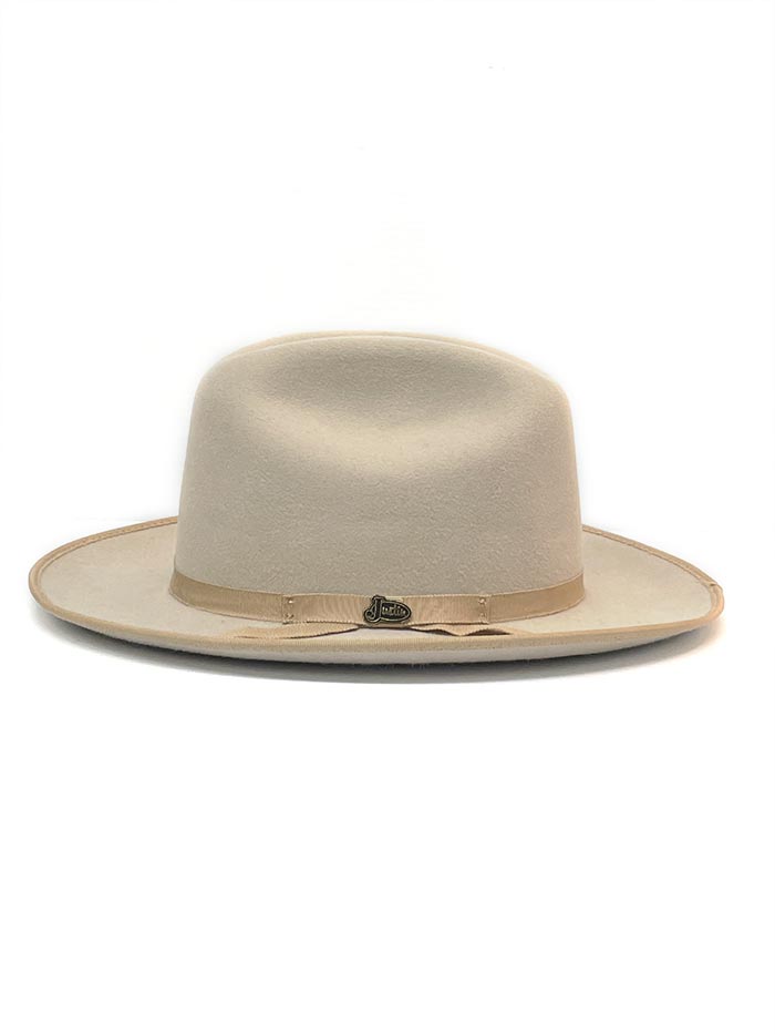 Justin JF0670STAT 2614 Men's Bent Rail 6X Statesman Felt Hat Buckle - Western Cowboy Hat for Rodeo, Country Music Festivals & Outdoor Adventures