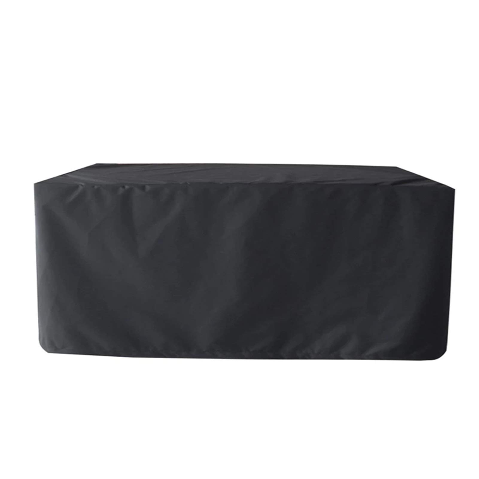 WZDD Waterproof Windproof Anti-UV Outdoor Patio Furniture Cover Set 138Lx102Wx28H - Black | Heavy Duty Protection for Table & Chairs | Perfect for Backyard, Garden, and Poolside Use