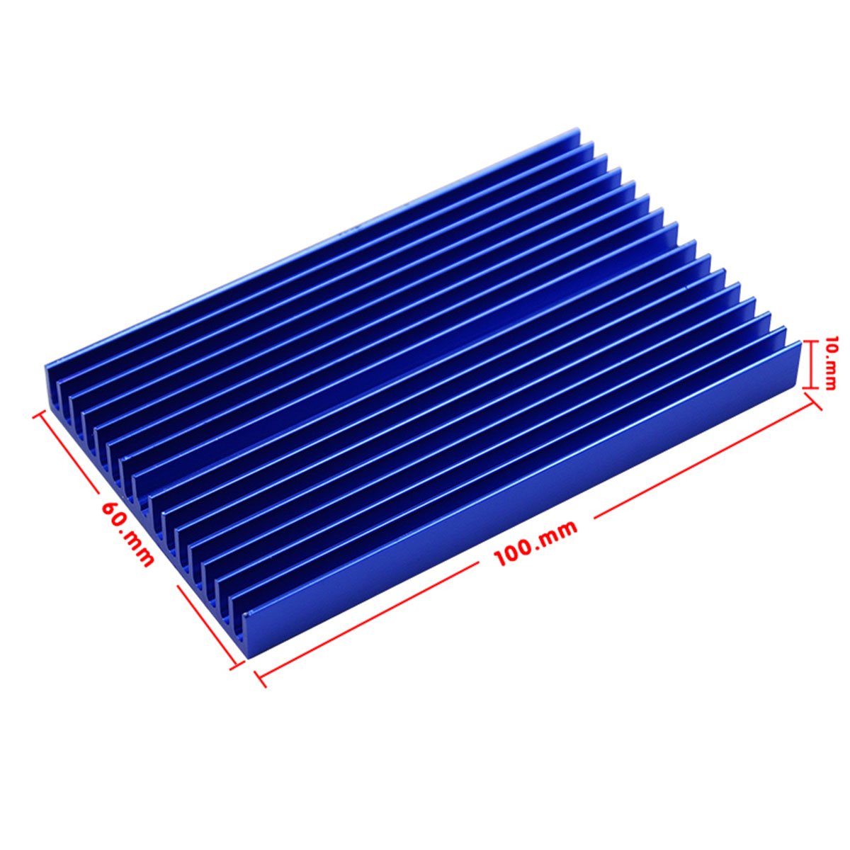 High-Performance Aluminum Heat Sink for IC Chip & PCB Cooling - Efficient Cooling Block for Electronics, Computer Components, and DIY Projects