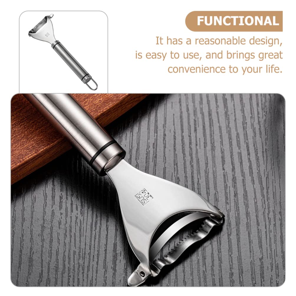 FAVOMOTO Stainless Steel Corn Planer & Cob Thresher Tool - Efficient Corn Cutter & Peeler for Kitchen - Perfect for Fresh Corn Preparation, Grilling, and Meal Prep