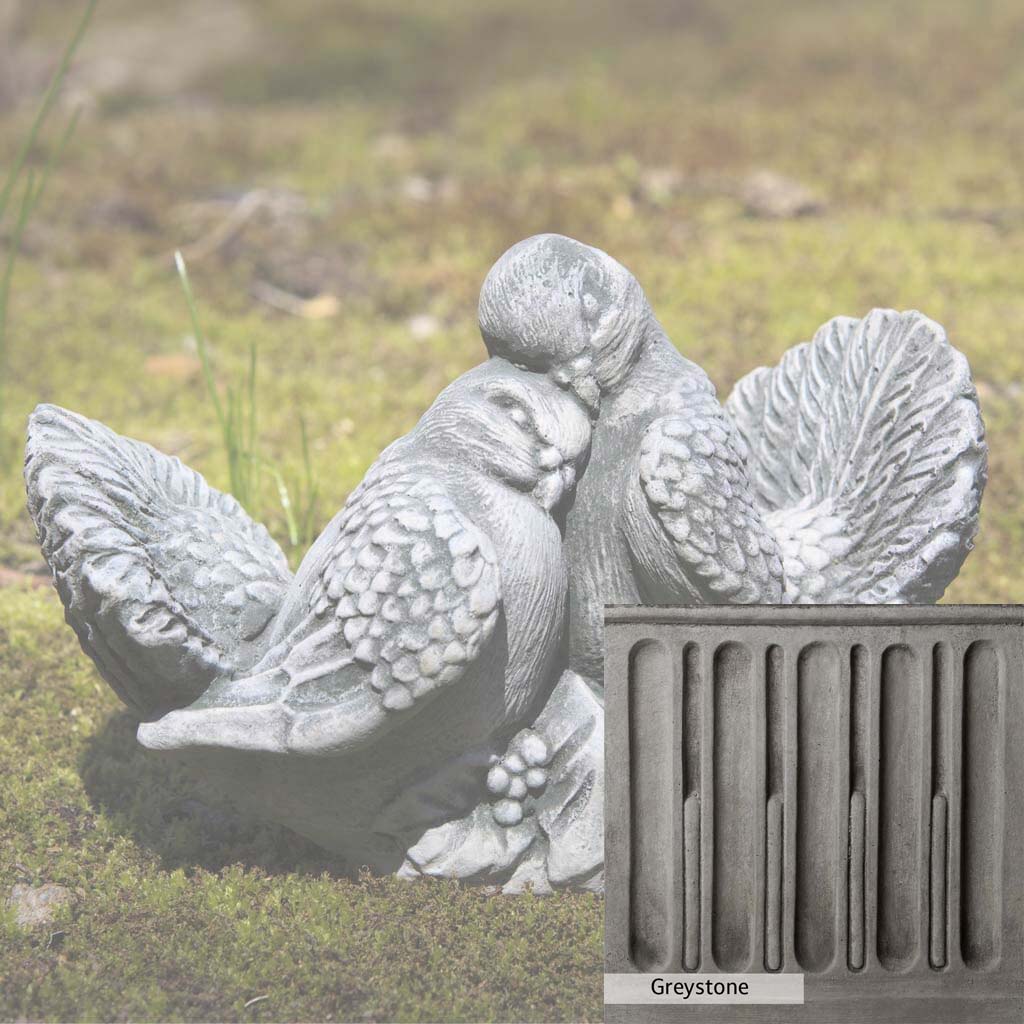 Campania International Dove Small Pair Garden Statue - Elegant Outdoor Decor for Patio, Yard & Garden - Perfect for Wedding, Anniversary & Home Decoration Gifts