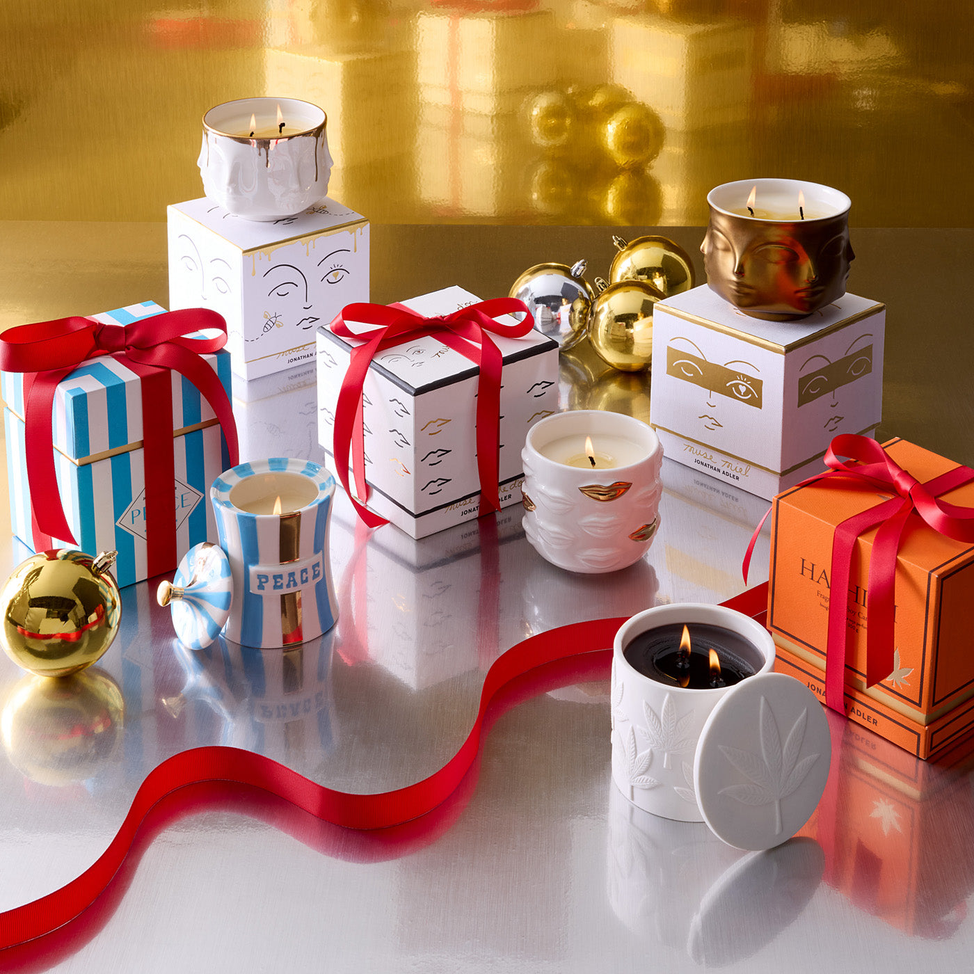 Luxury Muse Bouche D'or Scented Candle - French Inspired Home Decor for Relaxation, Romantic Ambiance & Gift Giving