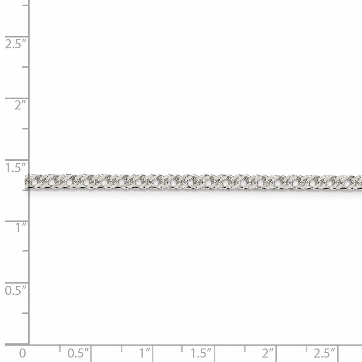 925 Sterling Silver Rambo Chain Necklace for Men & Women - Adjustable Lengths 14
