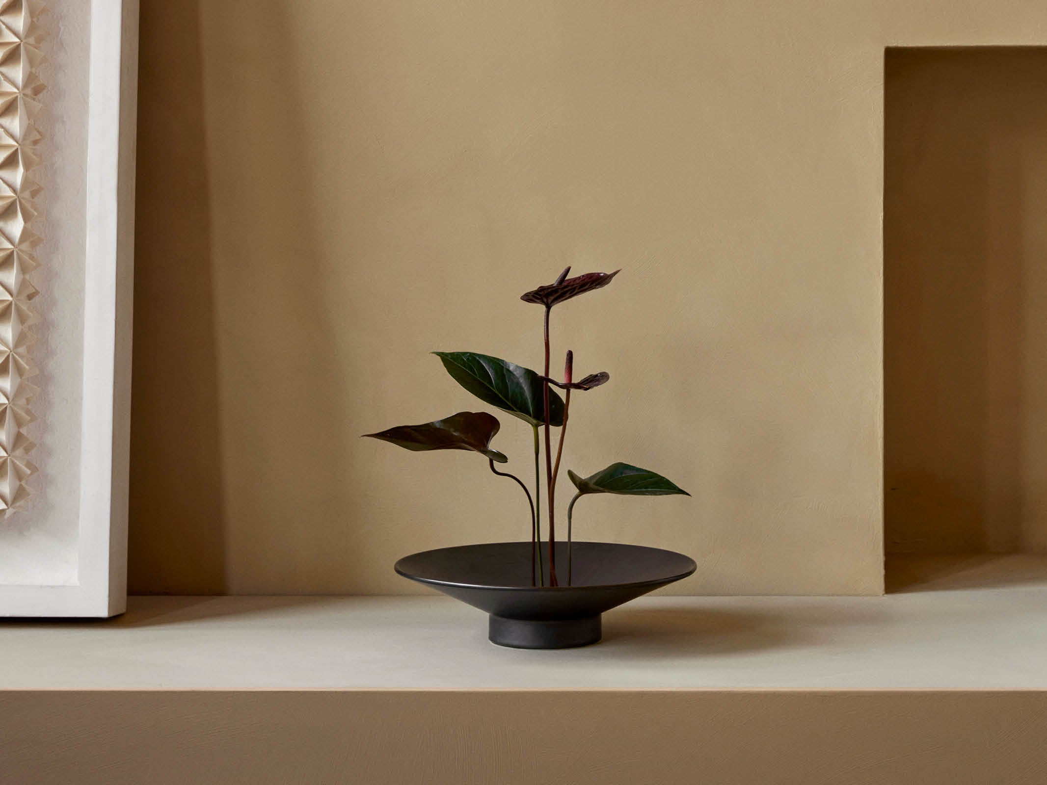 Hana Vase - Elegant Ceramic Flower Vase for Home Decor, Wedding Centerpieces & Office Desk Decorations | Perfect for Fresh Flowers, Artificial Arrangements & Interior Design