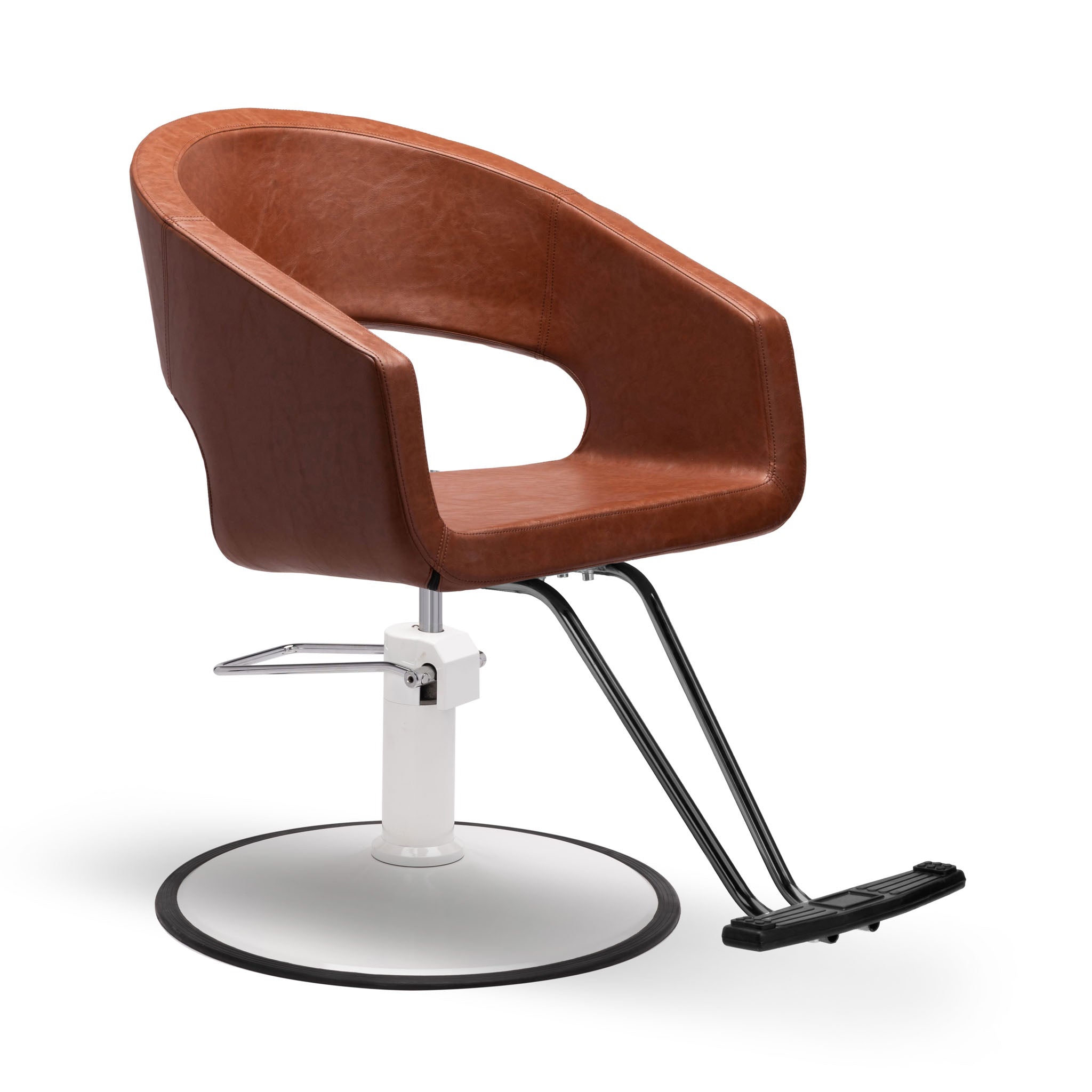 Lanvain® Relax Styling Chair 968 - Adjustable Salon Hairdressing Chair with Hydraulic Lift for Barber Shop, Beauty Salon & Home Use | Professional Styling & Comfortable Seating Solution