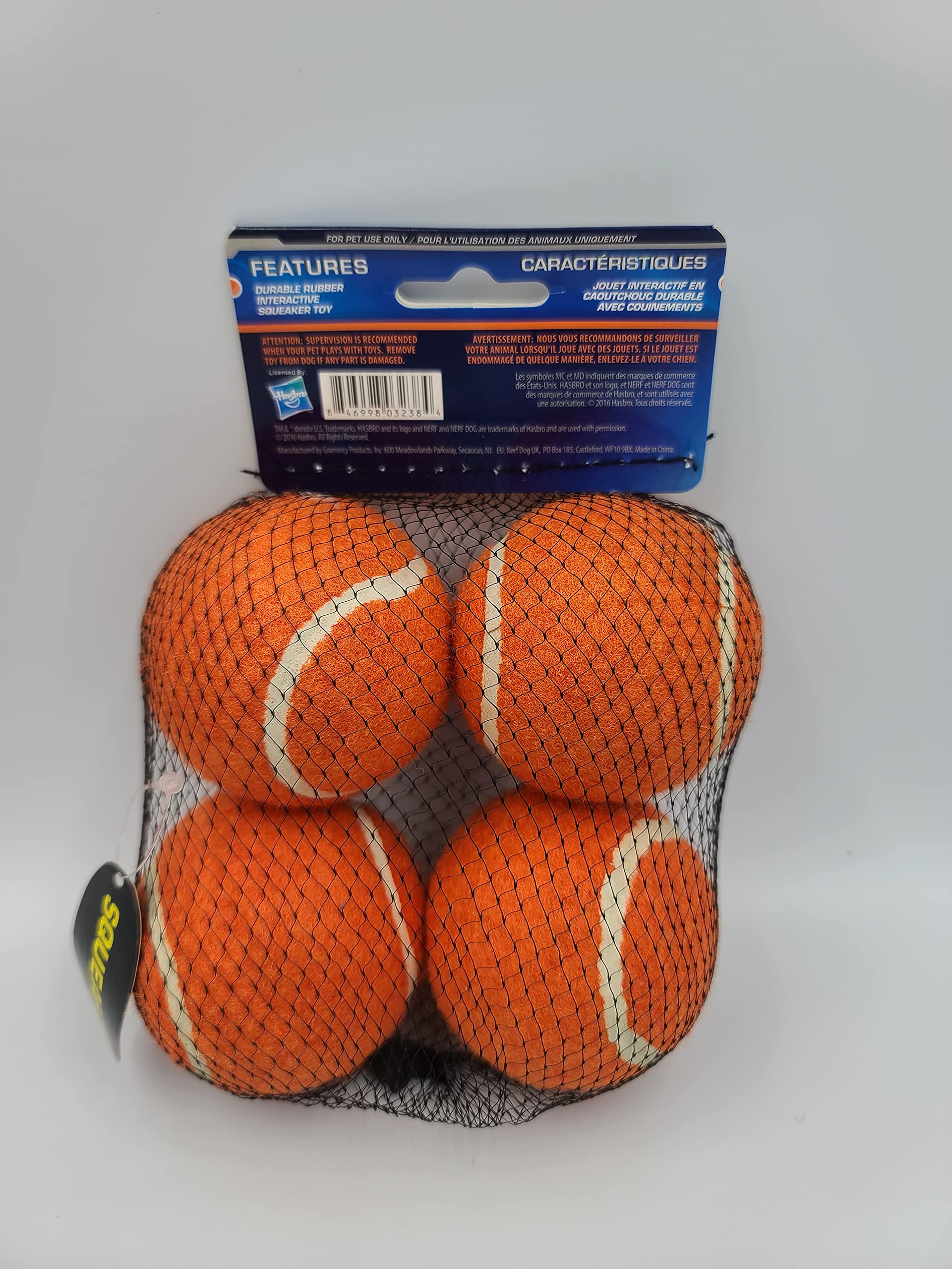 12 Pack Durable Dog Squeaky Tennis Ball Toys - Colorful Chew Toys for Small & Large Dogs - Perfect for Fetch, Training & Outdoor Play