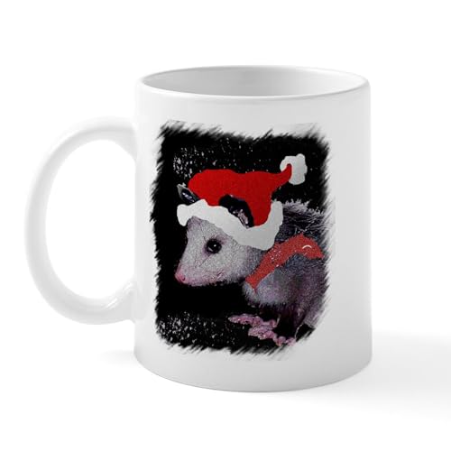 White - Possum Santa Mug