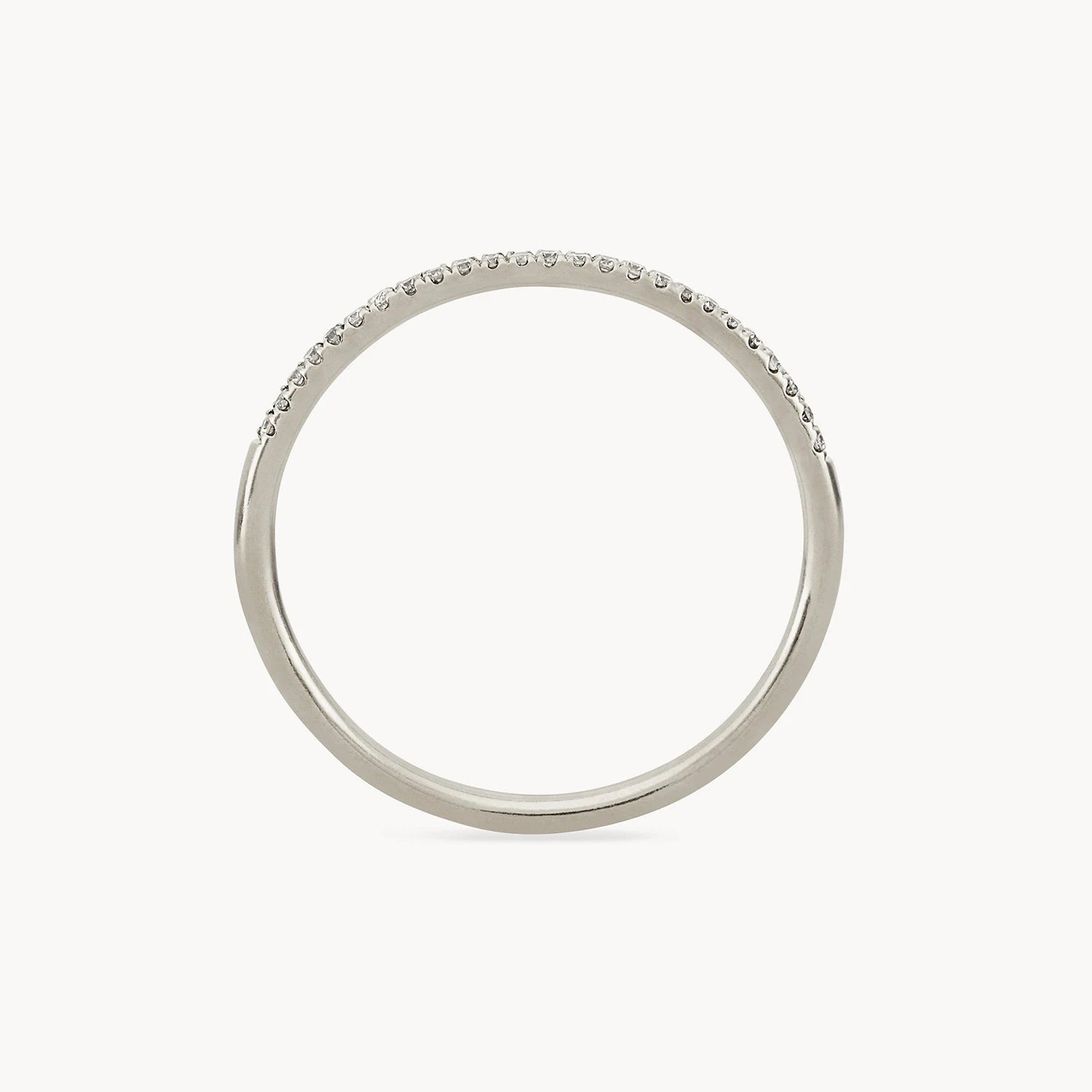 14K White Gold Diamond Eternity Ring for Women - Elegant Wedding Band, Anniversary Gift, or Everyday Jewelry for Special Occasions