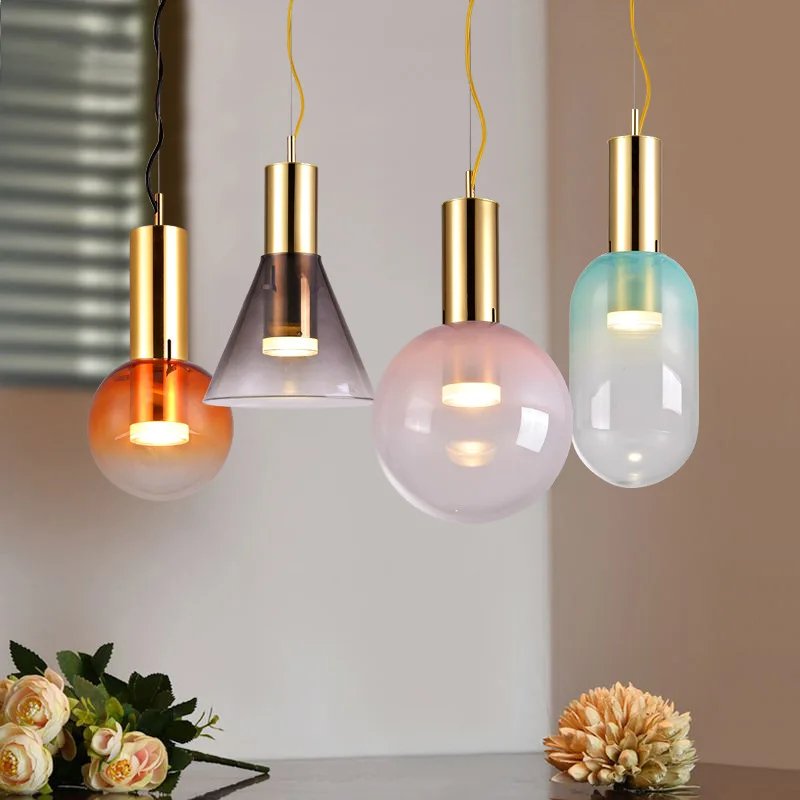 Eidos Collection Modern Pendant Lamp - Stylish Hanging Light Fixture for Living Room, Dining Room, Kitchen & Bedroom Decor