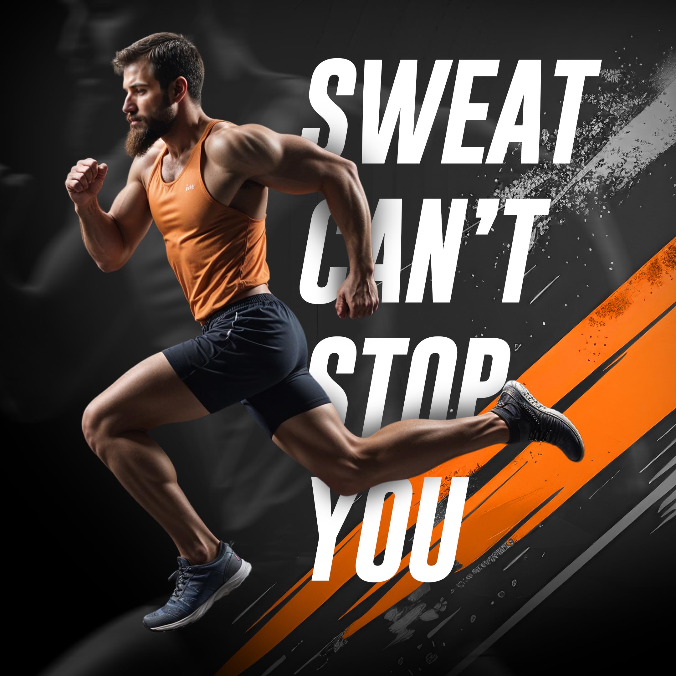 Beardo Sport Energy Deodorant Spray 150ml for Men - Long Lasting Fresh Scent Body Spray & Cologne - Perfect for Gym, Work & Daily Use - Great Christmas Gift for Men & Friends