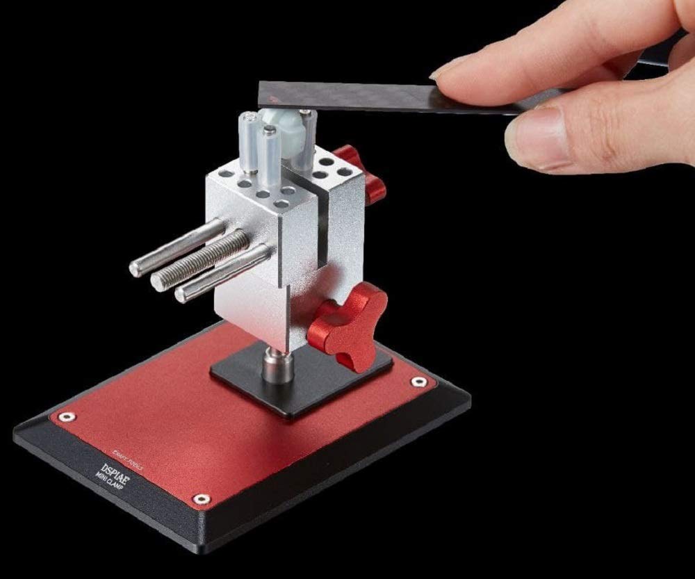 Dispey DSPAT TV Small Tabletop Vice Hobby Tool - Compact Workbench Clamp for Woodworking, Metalworking & DIY Projects - Perfect for Home Workshop, Crafting & Repair Tasks