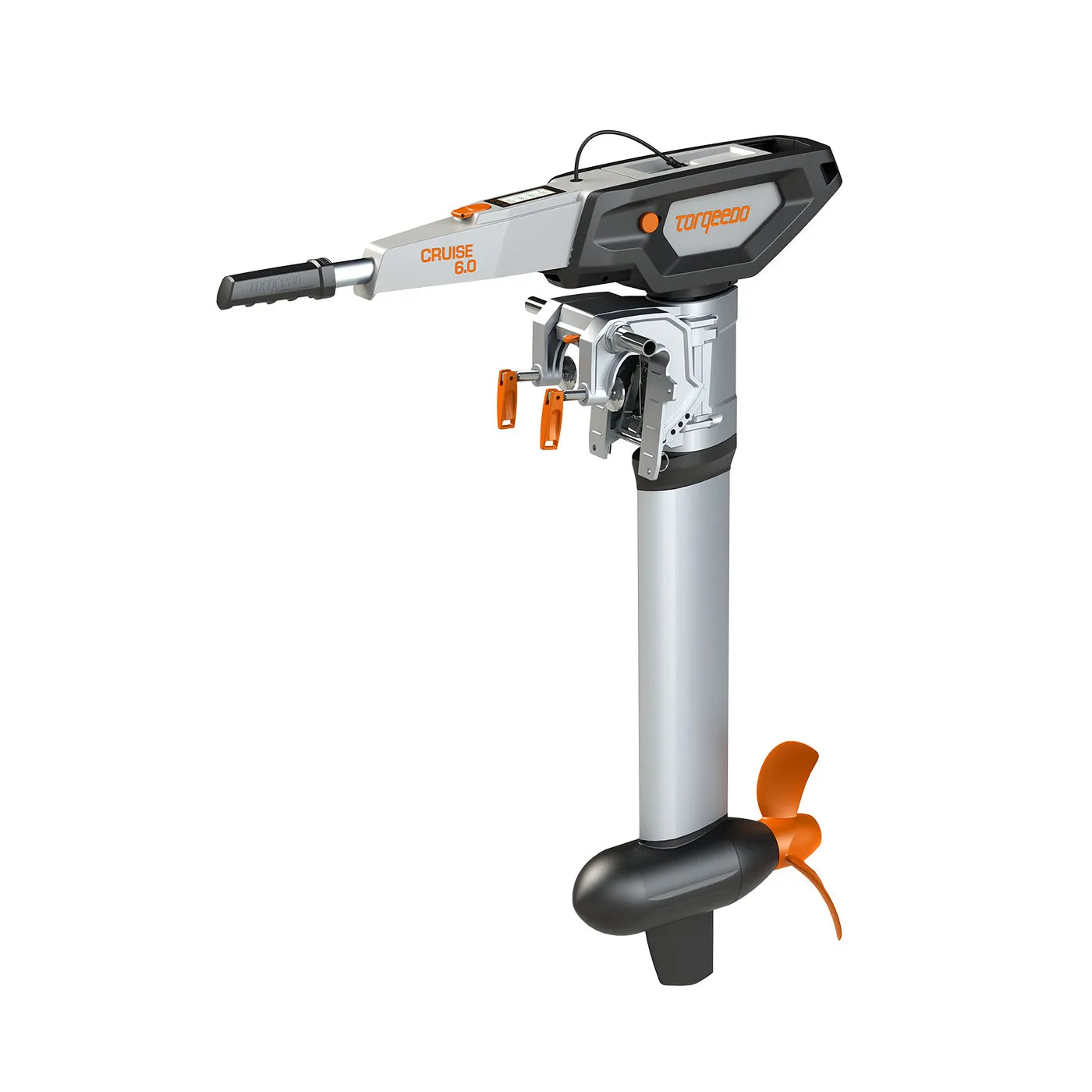 Torqeedo Cruise 6.0 T Electric Outboard Motor - Quiet & Eco-Friendly Boat Motor for Fishing, Cruising & Watersports | Perfect for Small Boats & Kayaks