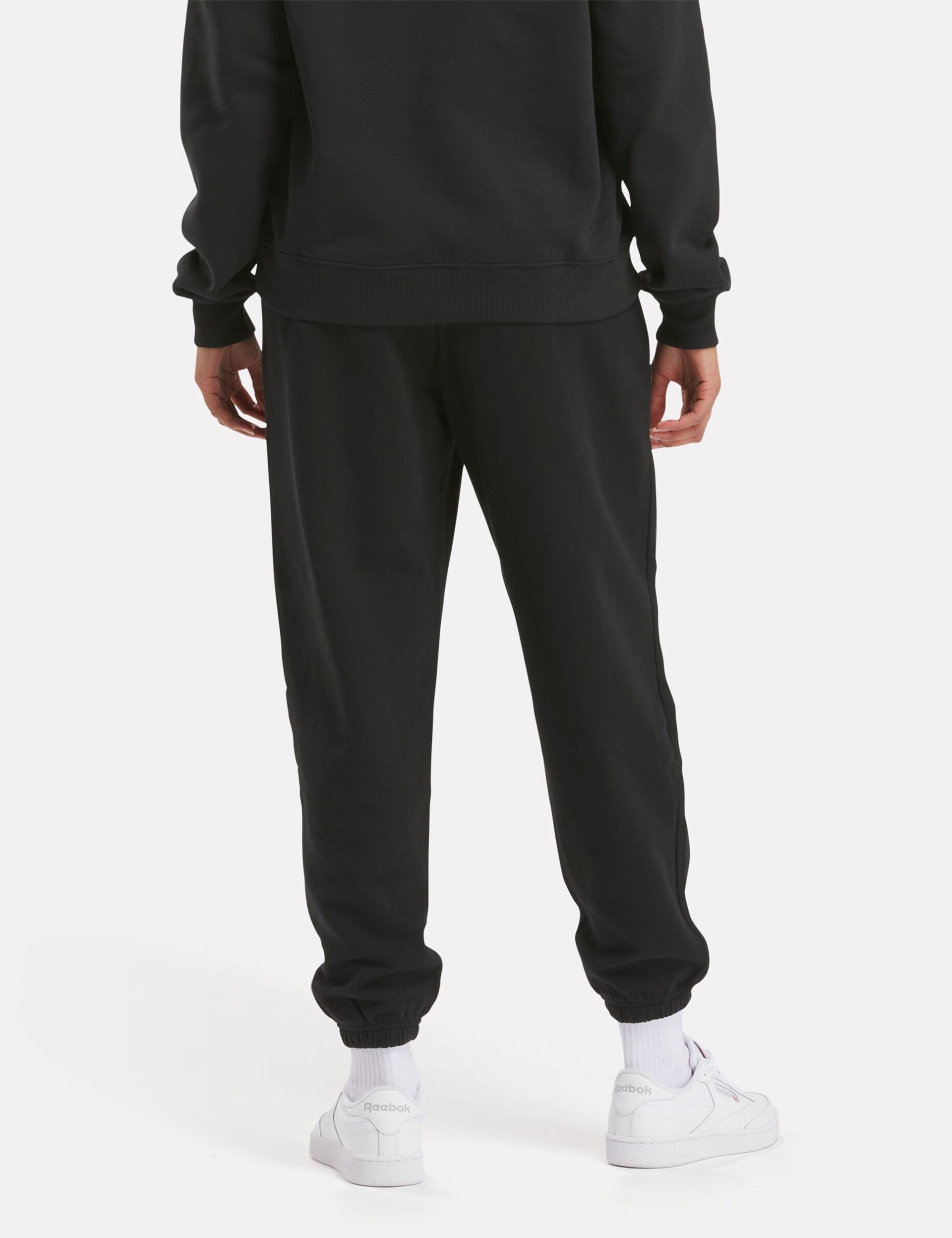 Archive Essentials French Terry Pants for Men & Women - Soft Comfortable Lounge Pants in Black - Perfect for Yoga, Home Wear and Casual Outfits