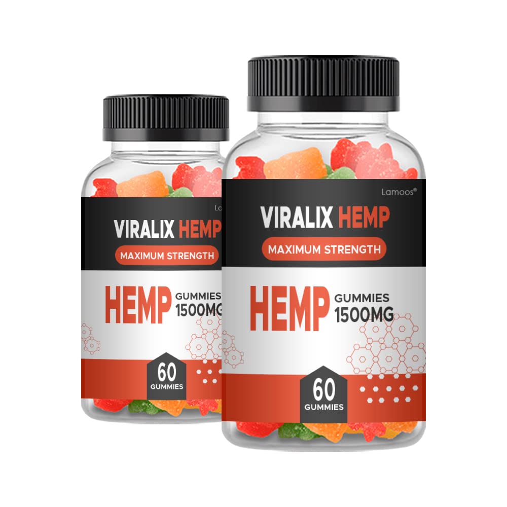 (2 Pack) Viralix Maximum Strength Immune Support Gummies - 120 Count | Boosts Immunity & Wellness for Adults & Kids | Perfect for Travel, Work & Daily Health