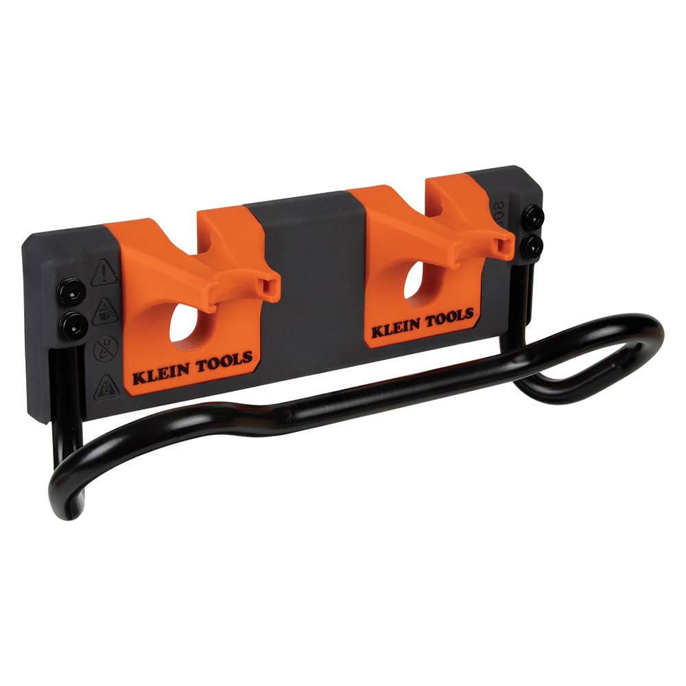 Klein Tools Utility Bar Storage Module with S-Hook - Heavy Duty Garage Organization & Tool Storage Solution for Home, Workshop, and Job Site