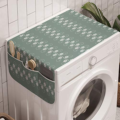 Pale Sage Green White