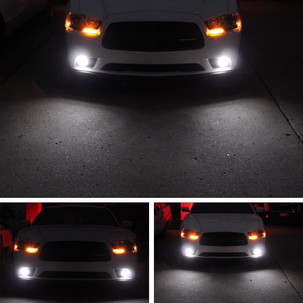 20W CREE LED Halo Ring Daytime Running Lights & Fog Lamps for Jeep Dodge Chrysler - Durable Off-Road Lighting for Trucks & SUVs