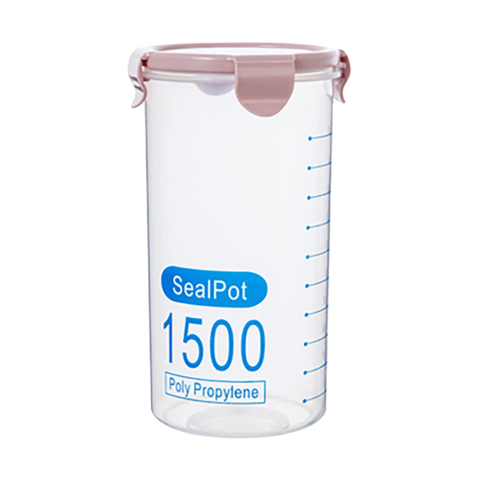 2022 Airtight Food Storage Containers 1500ml - BPA-Free Plastic Kitchen Storage Box with Locking Lid for Meal Prep, Leftovers & Dry Food - Perfect for Home, Office & Picnic Organization