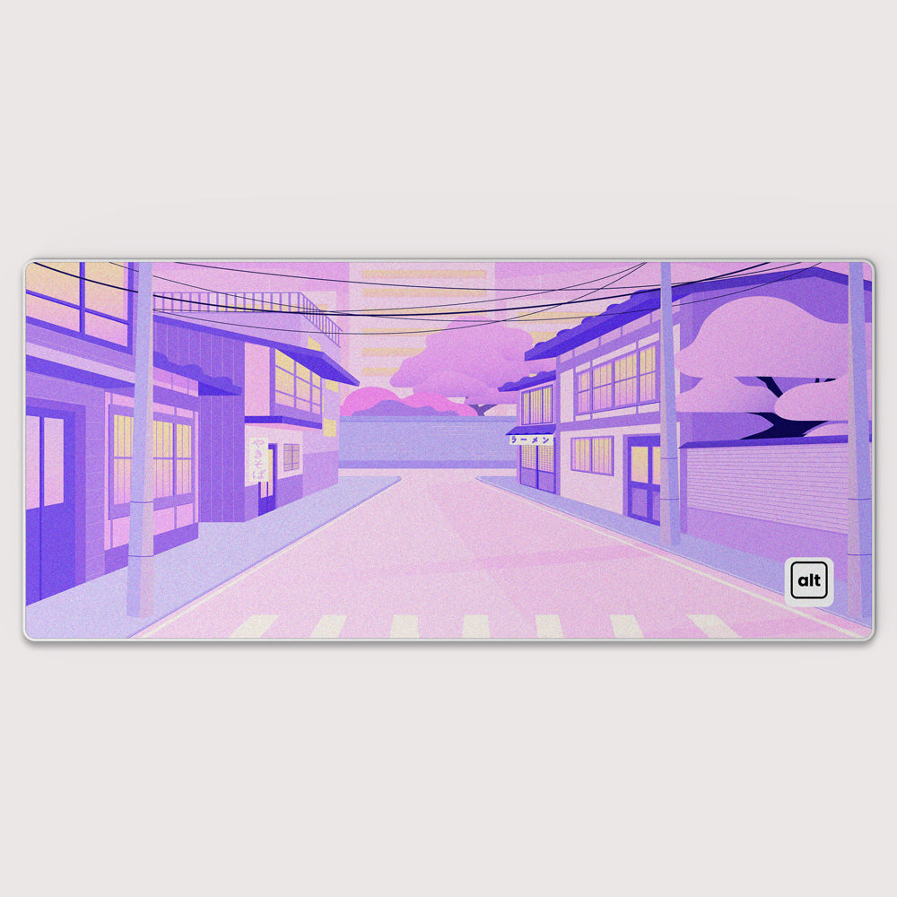 City Lines Mouse Pad - Large Gaming Mousepad with Non-Slip Rubber Base, Perfect for Office, Gaming & Computer Workstations - 12x10 Inches