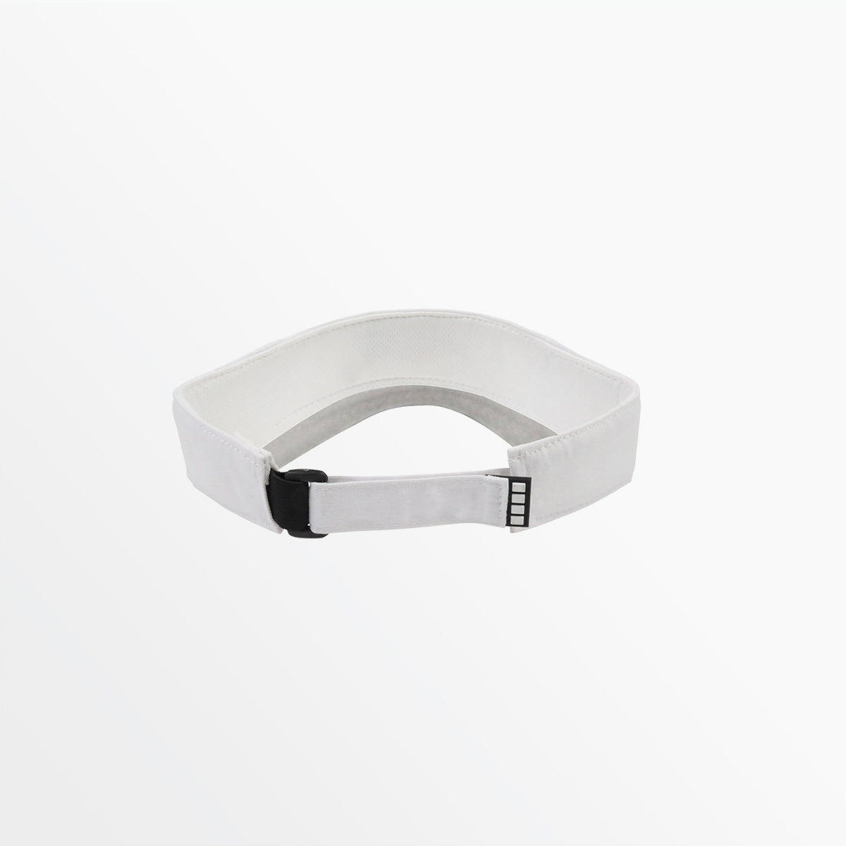 Adult Cotton Spandex Twill Visor Cap - Adjustable & Breathable for Outdoor Sports, Golf, Running, and Hiking
