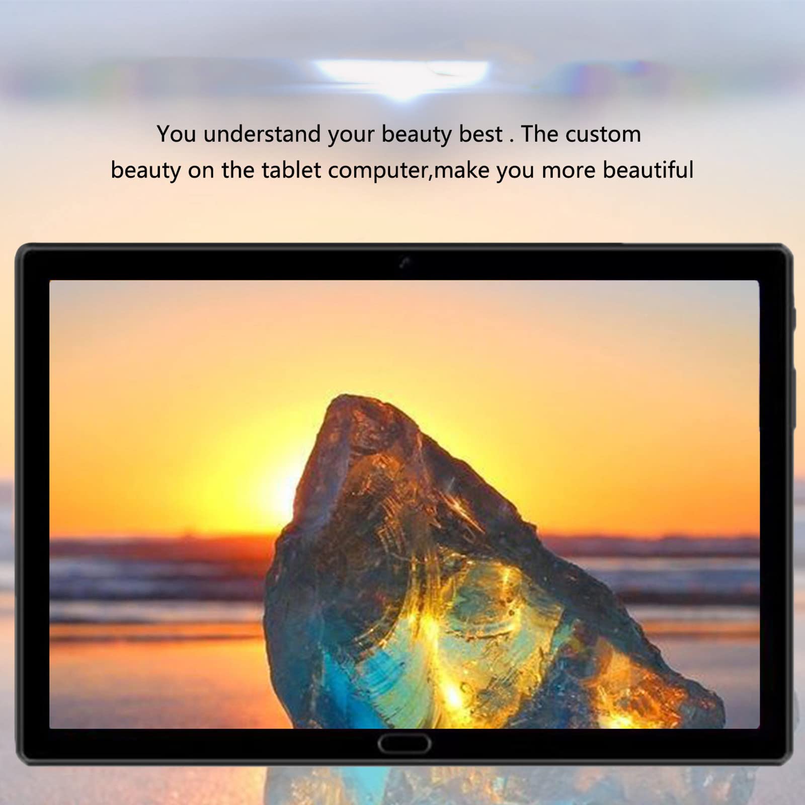 10.1 Inch HD Tablet with 8-Core Processor, IPS High-Definition Screen, WiFi & Bluetooth, Android OS, SIM Card Slot for Voice Calls - Perfect for Gaming, Streaming & Mobile Communication
