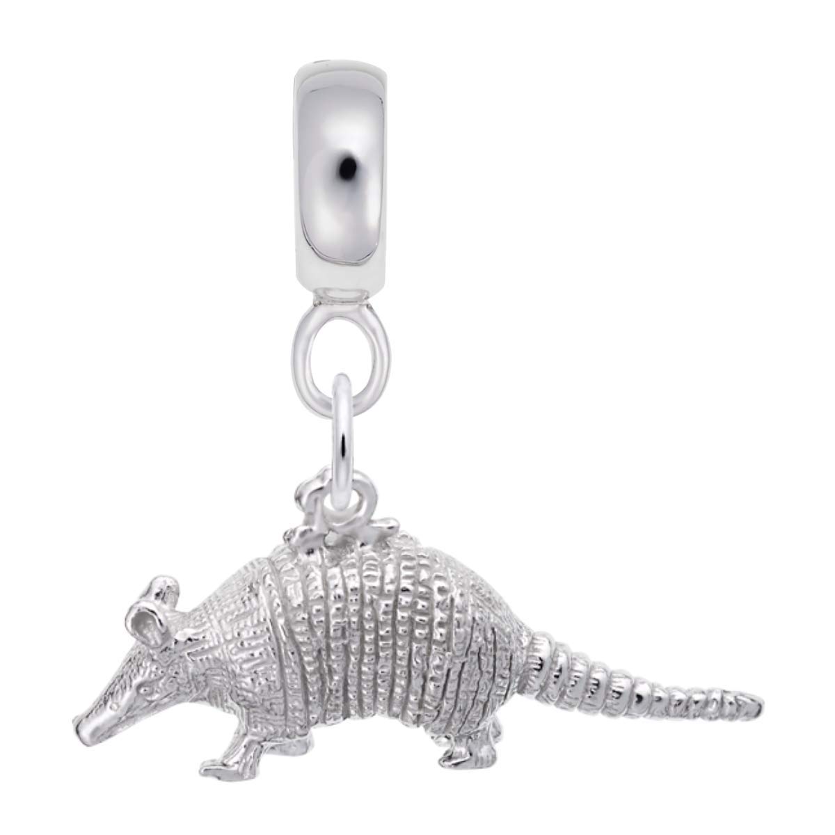 Armadillo Charm Dangle Beads for Handmade Bracelets & Necklaces - Unique Animal Pendant for DIY Jewelry Making, Gifts & Boho Fashion Accessories - Perfect for Crafting, Parties & Everyday Wear