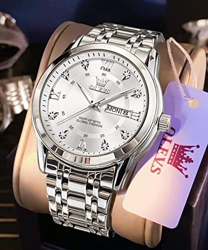 5513: Silver band & White dial