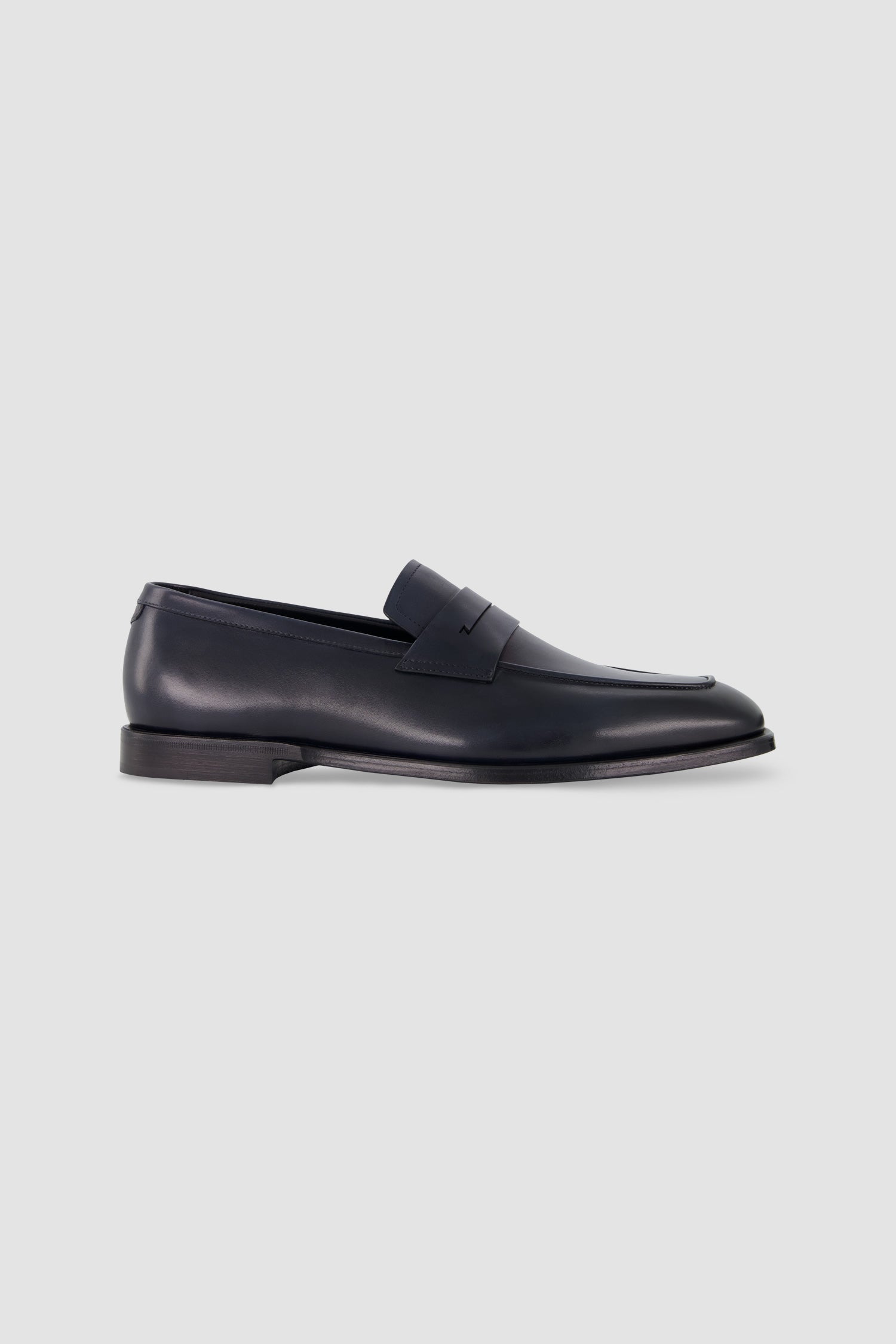 Zilli Black Loafers for Men - Premium Genuine Leather Slip-On Dress Shoes - Comfortable Business Casual Shoes for Office, Wedding & Formal Occasions