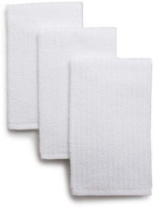 Premium White Bar Towels 12 Pack - 16