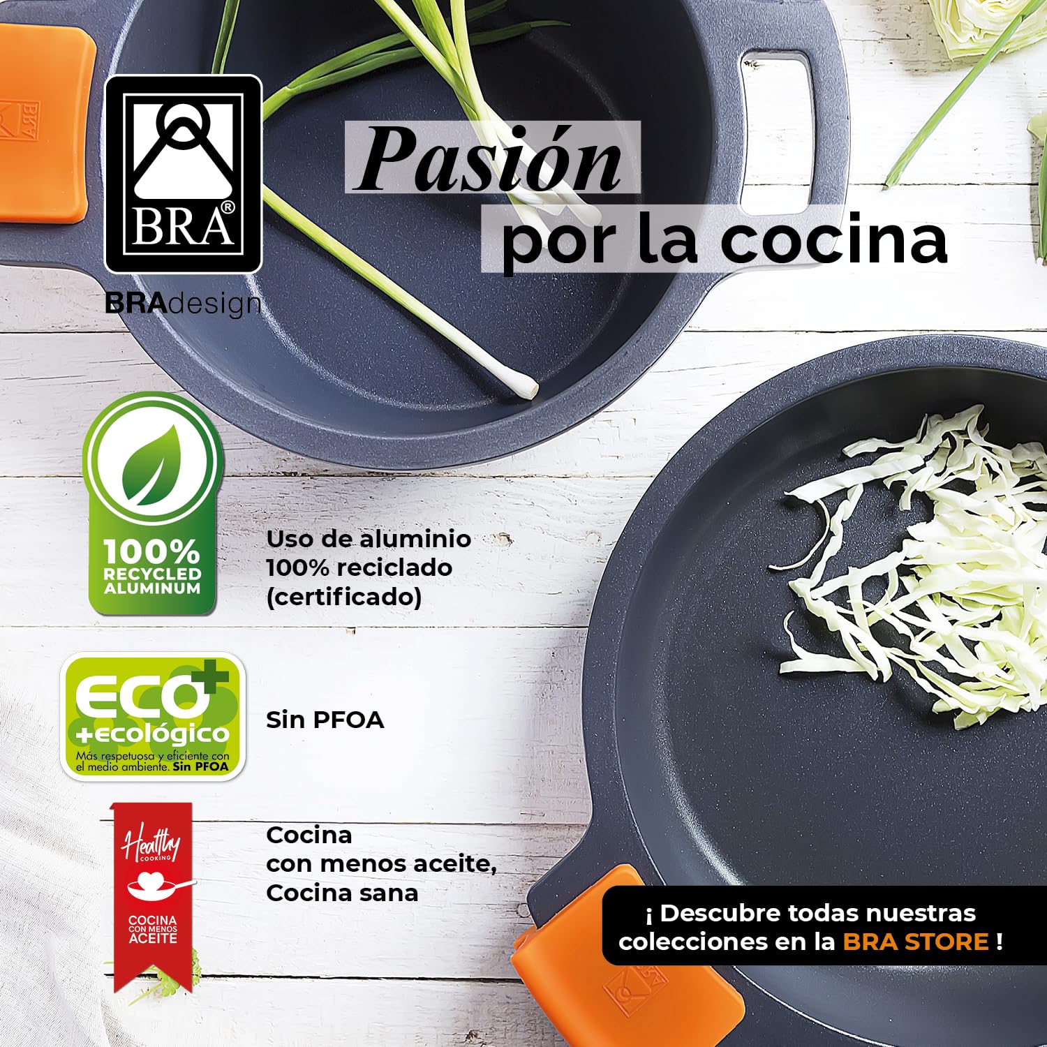 Premium 5-Piece Nonstick Cast Aluminum Cookware Set - Induction Compatible, Durable & Scratch-Resistant, Black - Perfect for Frying, Sautéing & Everyday Cooking [Amazon Exclusive]