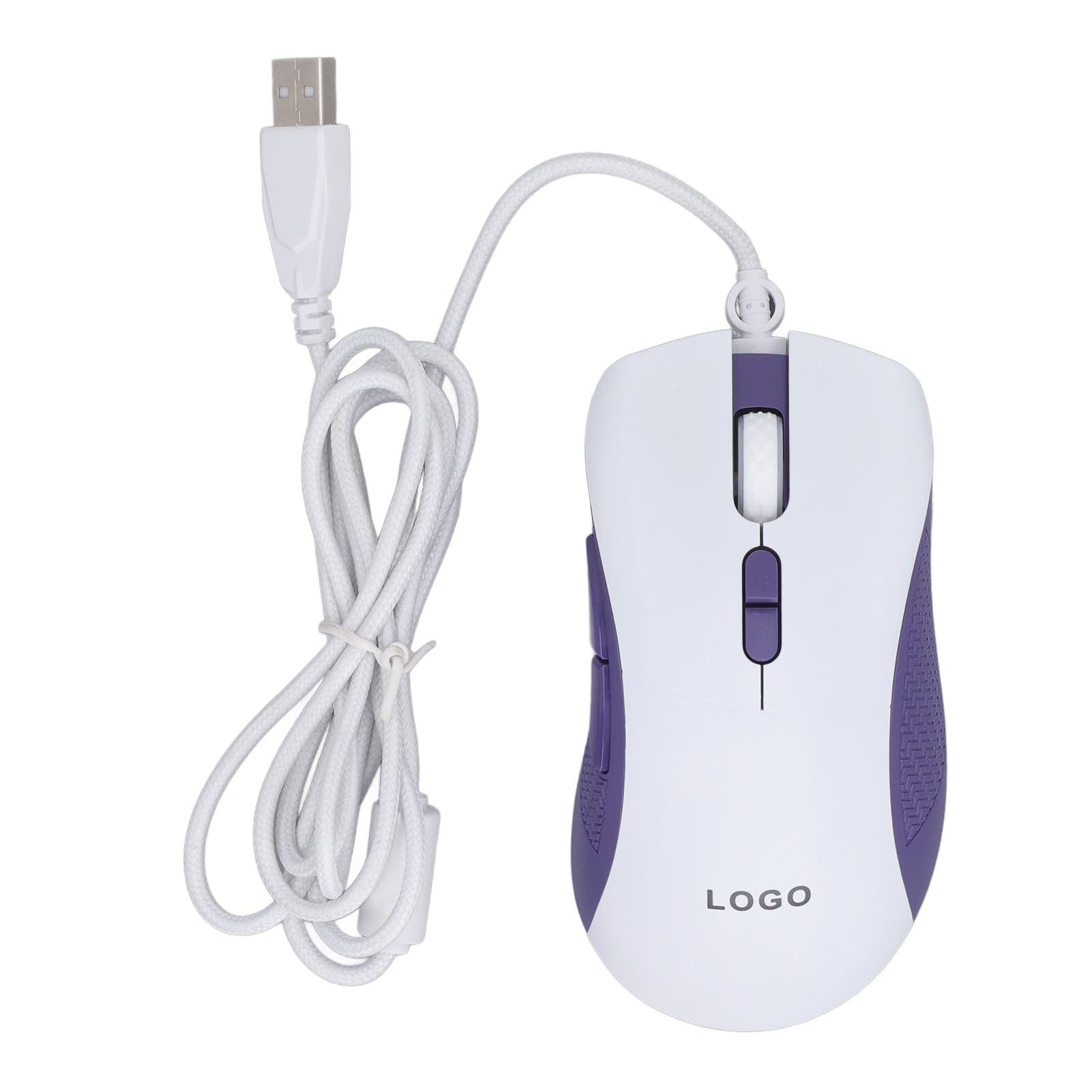 Elprico Wired Gaming Mouse with RGB Lighting, 7200 DPI Adjustable, Ergonomic 7-Button Design for PC & Laptop - Perfect for FPS, MOBA Games and Office Work