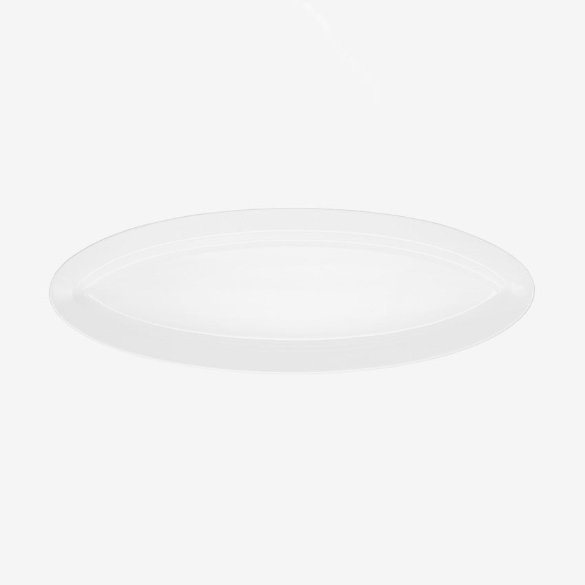 Asa Germany Grande Deep Oval Platter - White Porcelain Serving Dish for Entertaining, Dinner Parties & Holiday Gatherings
