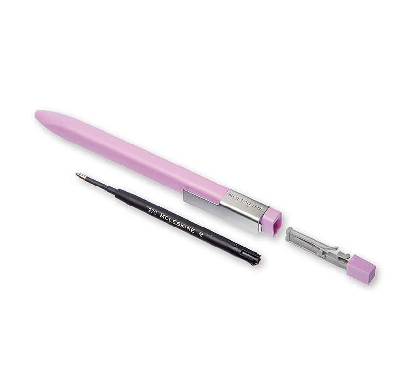 Moleskine Classic Click Ballpen 1.0 - Smooth Writing Retractable Pen for Journaling, Note Taking & Office Use - Black Ink Fine Point (0.7mm) - Premium Quality Ballpoint Pen for Professionals & Students