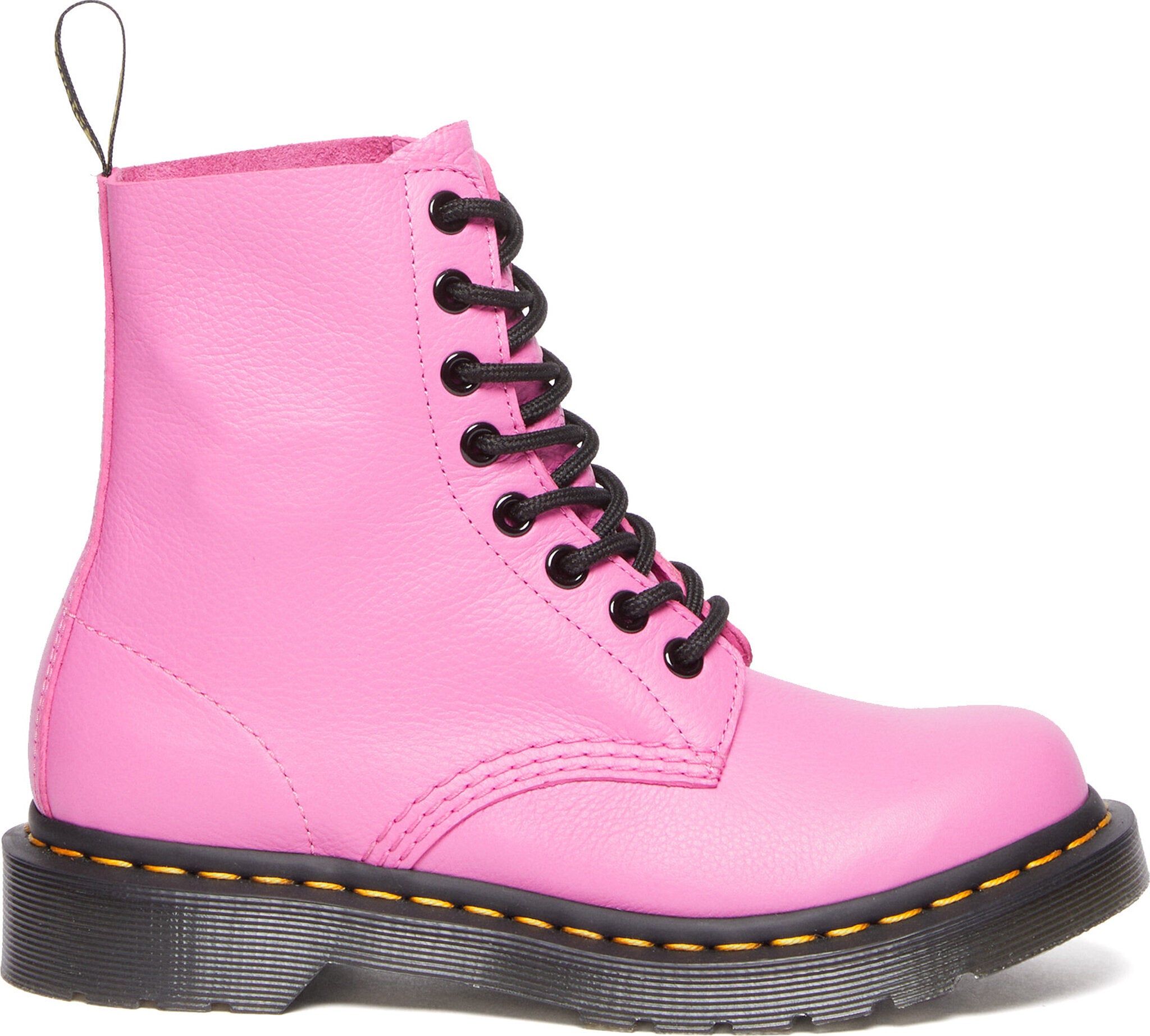 Dr. Martens 1460 Pascal Virginia 8-Eye Leather Boots for Women - Classic Ankle Boots with Comfort Cushioning | Perfect for Casual Wear, Work & Outdoor Activities