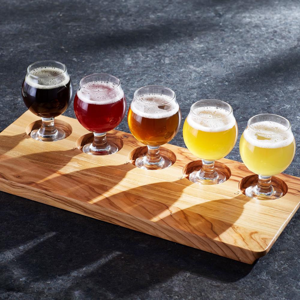 Libbey 5 Oz Belgian Beer Tasting Glass Set - 24 Pack / Case - Perfect for Craft Beer Sampling, Home Brewing & Bar Use