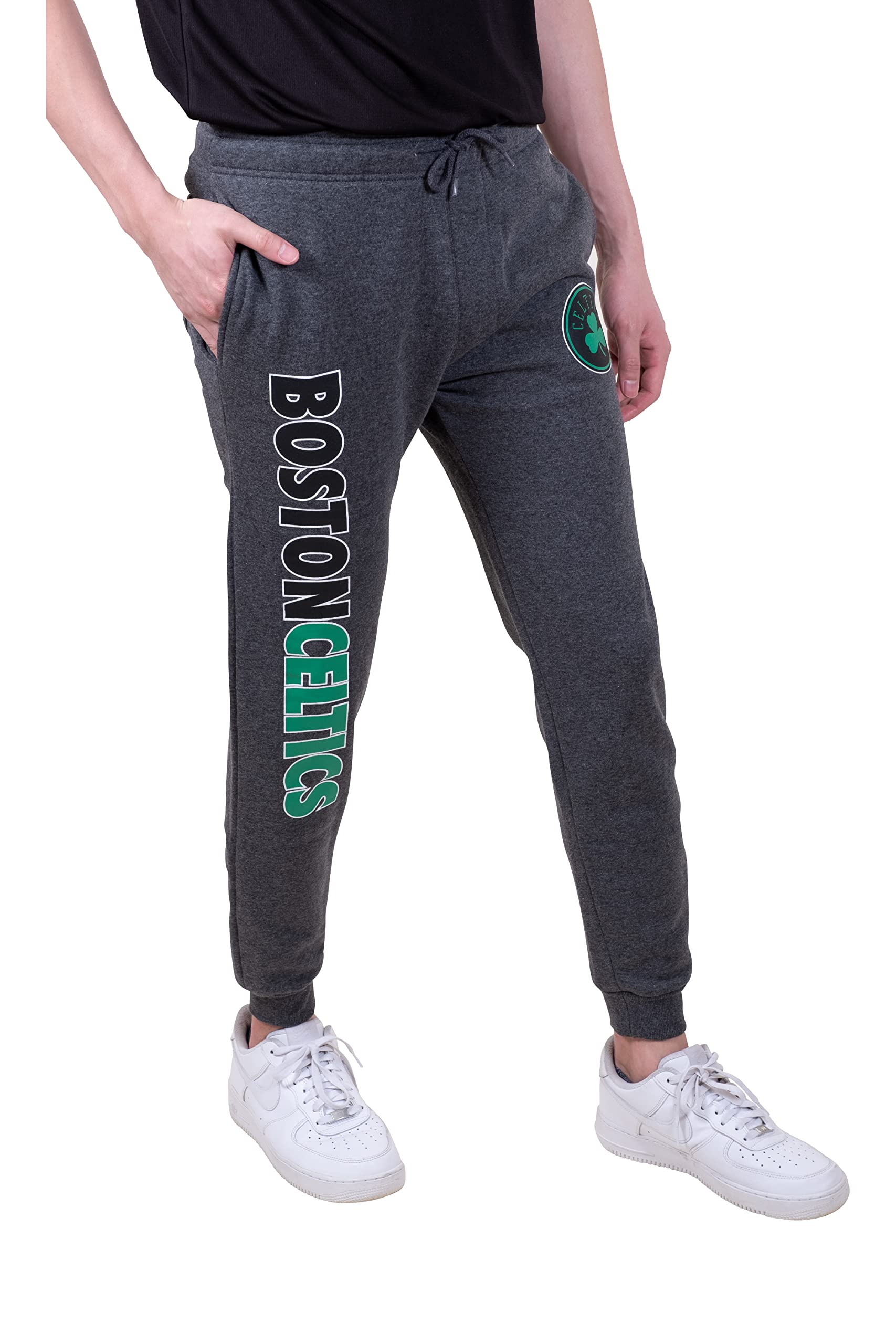 Premium NBA Men's Jogger Sweatpants - Super Soft Active Wear Basketball Pants for Casual, Gym & Lounge - Comfortable Athletic Pants for Sports Fans