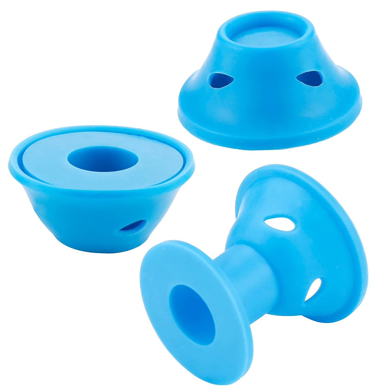 40PCS Hair Rollers Set - Large & Small Curling Rollers for Salon & Home Hair Styling, Heatless Curls, DIY Hairstyles (Blue) - Perfect for Parties, Weddings & Daily Styling - Layfoo