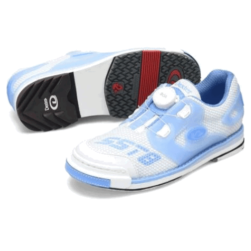 Dexter Women's SST 8 Power Frame BOA Bowling Shoes - White/Blue - Right & Left Hand Options - Perfect for League Play & Tournament Bowling